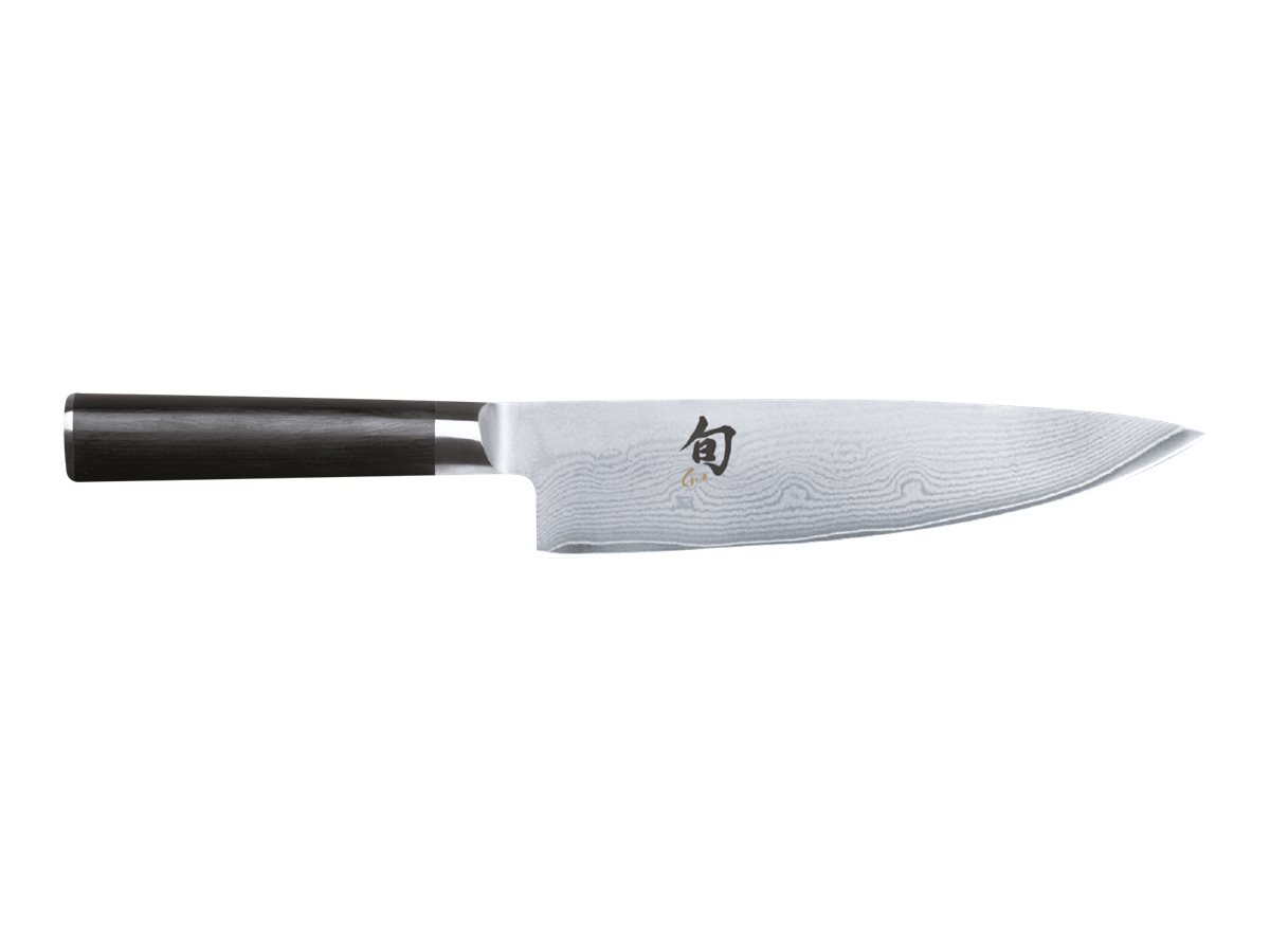 KAI Shun Classic DM-0706 Kochmesser 20 cm Edelstahl Holz Schwarz
