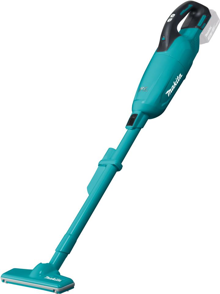 Makita DCL281FZ Stabstaubsauger/Elektrischer Besen Blau (DCL281FZ)