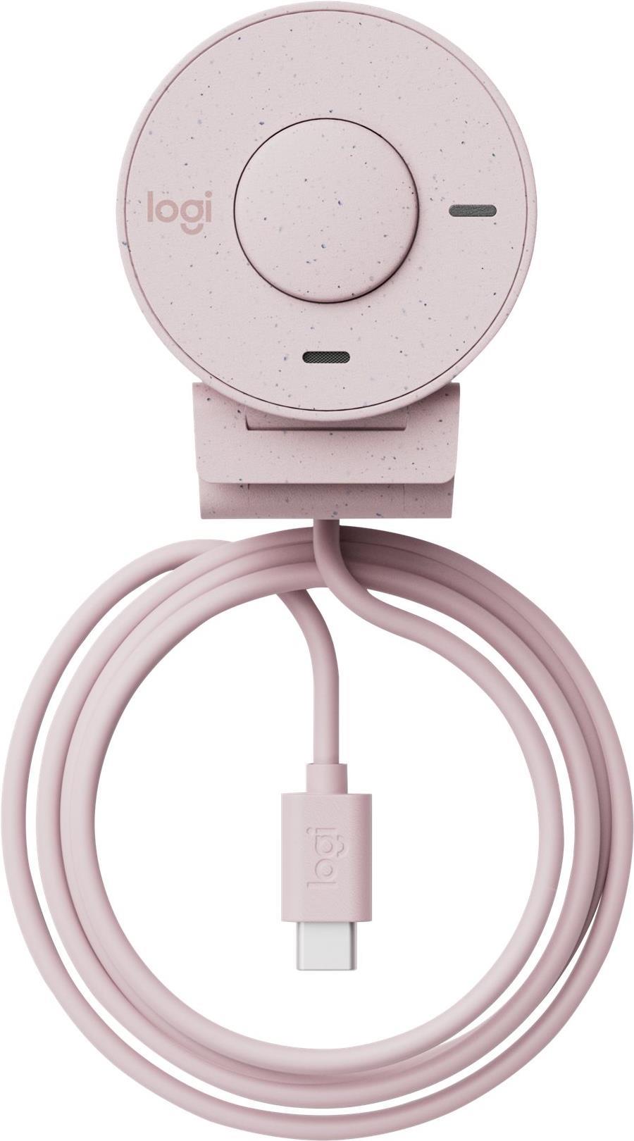 Logitech BRIO 300 Webcam 1080p USB-C Rosa