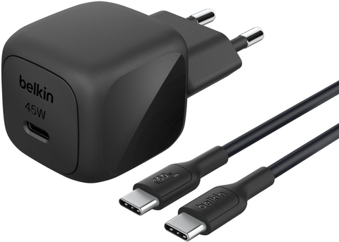 Belkin BOOSTCHARGE 45W USB-C Charger (WCA013KQ1MBK-B6)