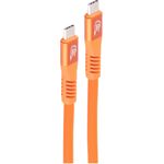 shiverpeaks ®--USB-C® Verbindungskabel, USB-C® Ladekabel, 3.2, 240W, orange, 3m (BS14-77047)