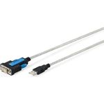 DIGITUS Adapterkabel USB2.0 RS232 1,8m FTDI chipsa (DA-70170)