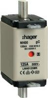 HAGER LNH0125MK Sicherung NH00 125A 500V gG MKen. S-frei (LNH0125MK)