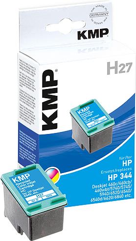 KMP H27 14 ml Farbe (Cyan, Magenta, Gelb) (1025,4344)