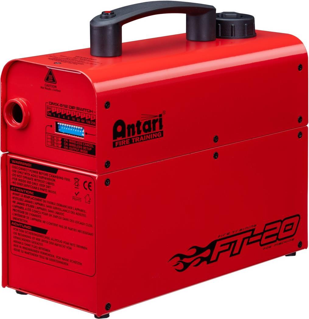 Antari FT-20X Wasser Rauchmaschine 0,4 l 600 W Schwarz - Rot (51702646)