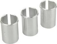 FISCHER Fahrrad-Reduzierhülsen für Sattelstützen, 3er Set passend für alle Sattelstützen mit Durchmesser 25,4 mm, - 1 Stück (85642)