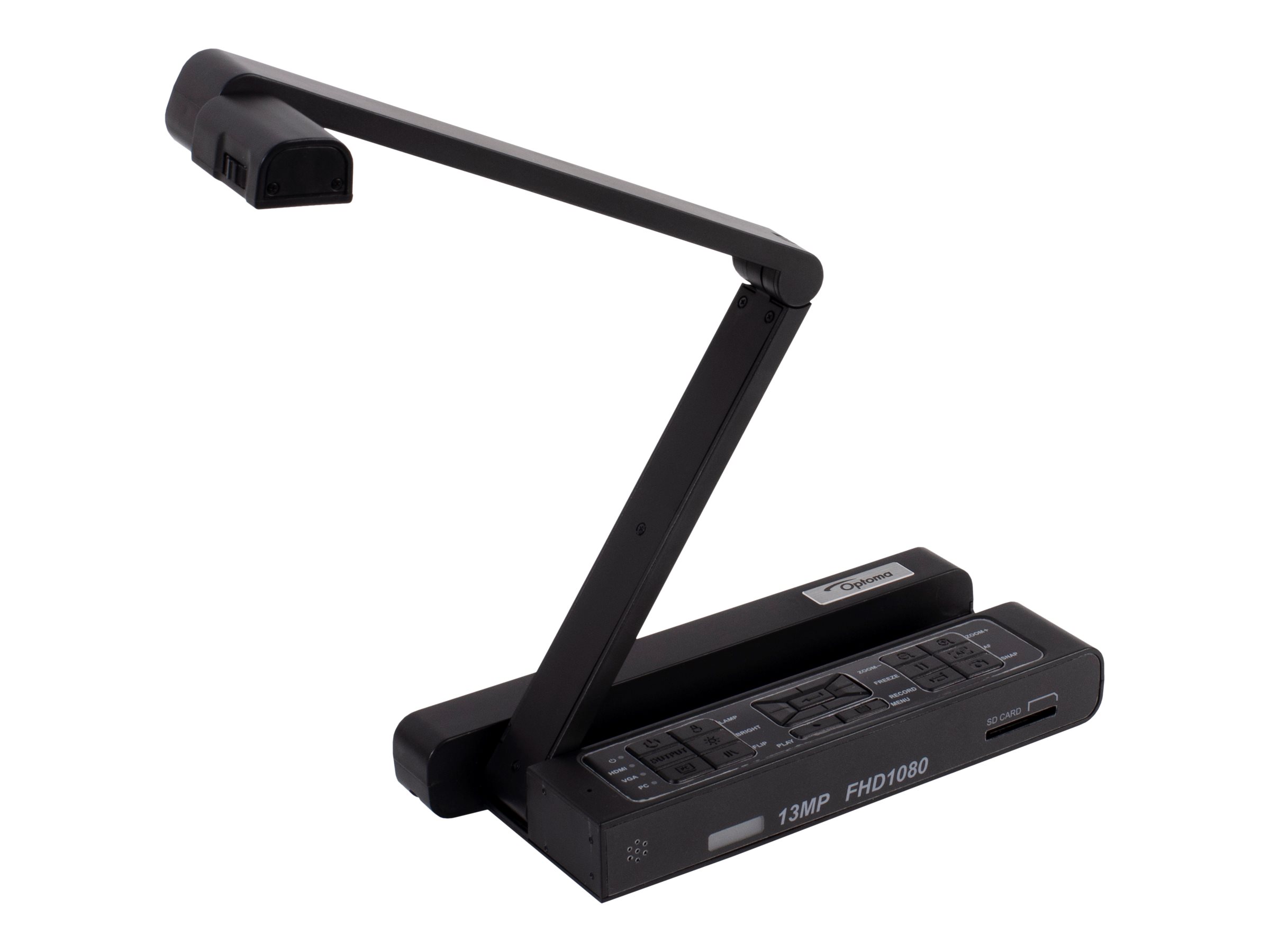 Optoma DC455 Dokumentenkamera 13 MP 1080p HDMI VGA USB 2.0 Schwarz
