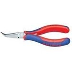 Knipex 35 82 145 Elektronik- u. Feinmechanik Flachrundzange 45° gebogen 145 mm