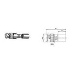 Telegärtner Koax BNC-Kabelstecker RG214/U, 50 OHM, Variante4 Kabelgruppe: RG 214/U / RG393/U, zum crimpen - 1 Stück (J01000A0060)