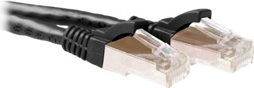 ACT Black 7 meter LSZH SFTP CAT6A patch cable snagless with RJ45 connectors CAT6A S/FTP LSZH SNG BK 7.00M (FB7907)