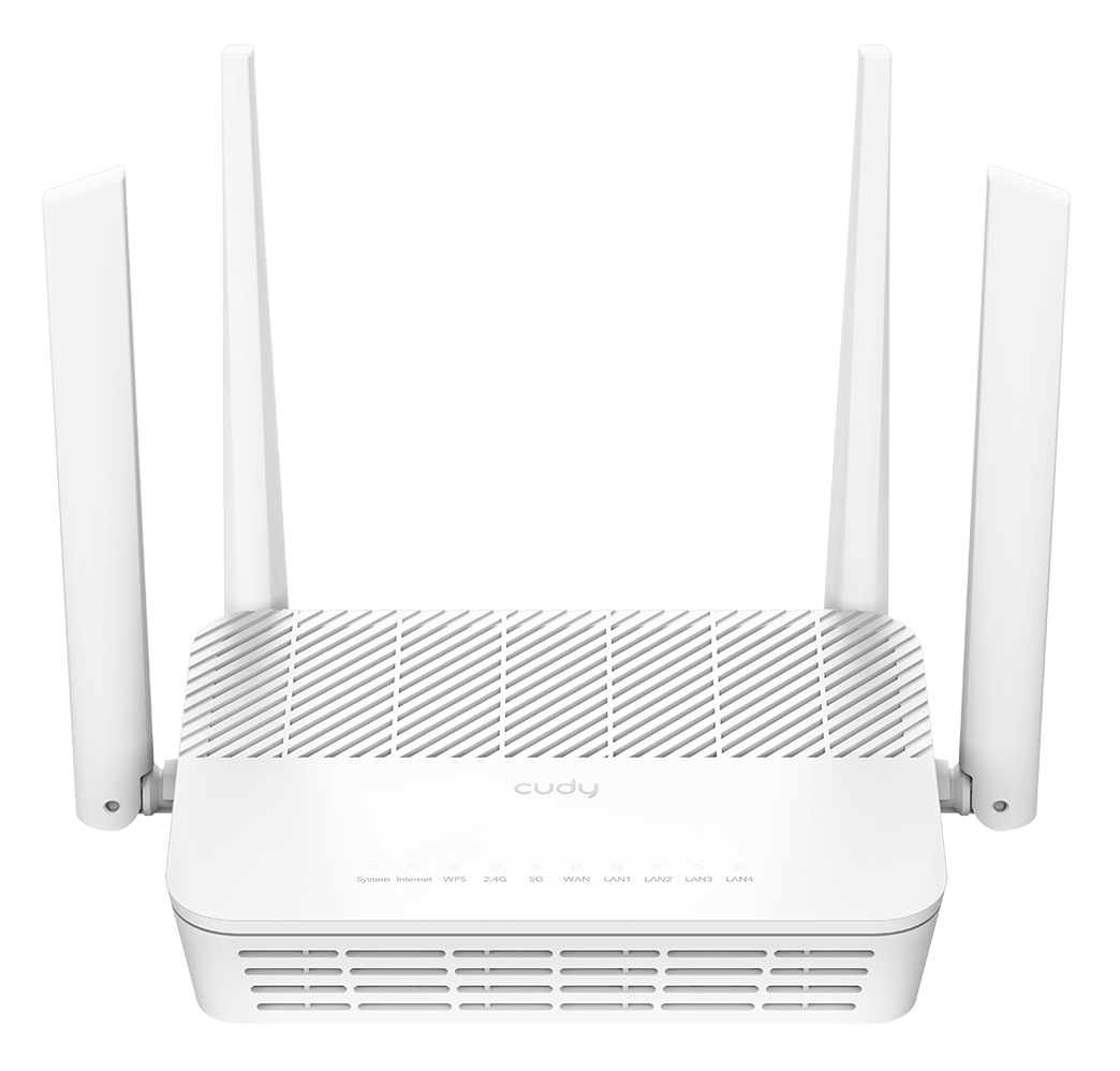 Cudy WR3000S WLAN-Router Wi-Fi 6 Dual-Band Weiß