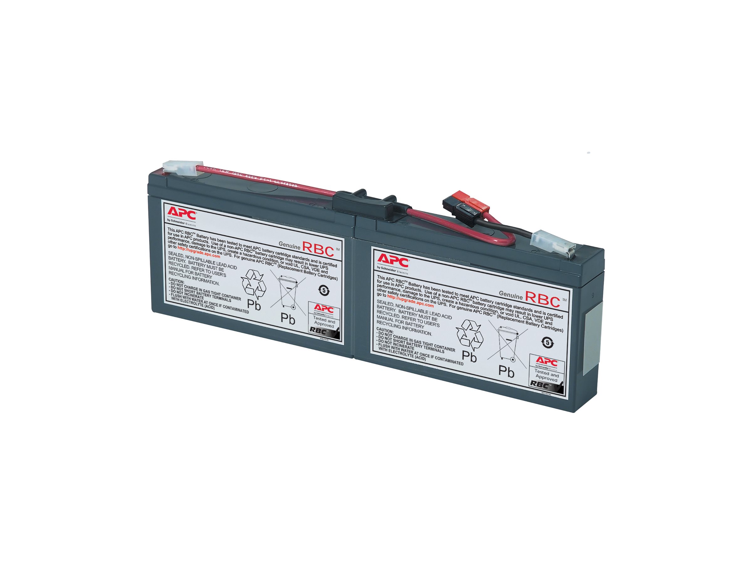 APC Replacement Battery Cartridge #18 Schwarz