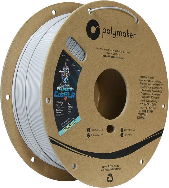 Polymaker PA05006 CosPLA Version A Filament PLA Gute Lackhaftung Leicht zu schleifen 1.75 mm (PA05006)