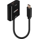 Lindy USB Typ C auf DisplayPort 4K144 Konverter Zum Anschluss eines DisplayPort-Monitors am USB-Port Typ C des Computers (43269)