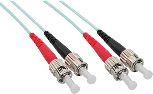 INLINE LWL Duplex Kabel ST/ST 50/125um OM3 3m