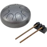 DIMAVERY TD-8 Steel Tongue Drum, silber (26058339)