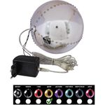 EUROPALMS LED Snowball 15cm, gold (83501245)