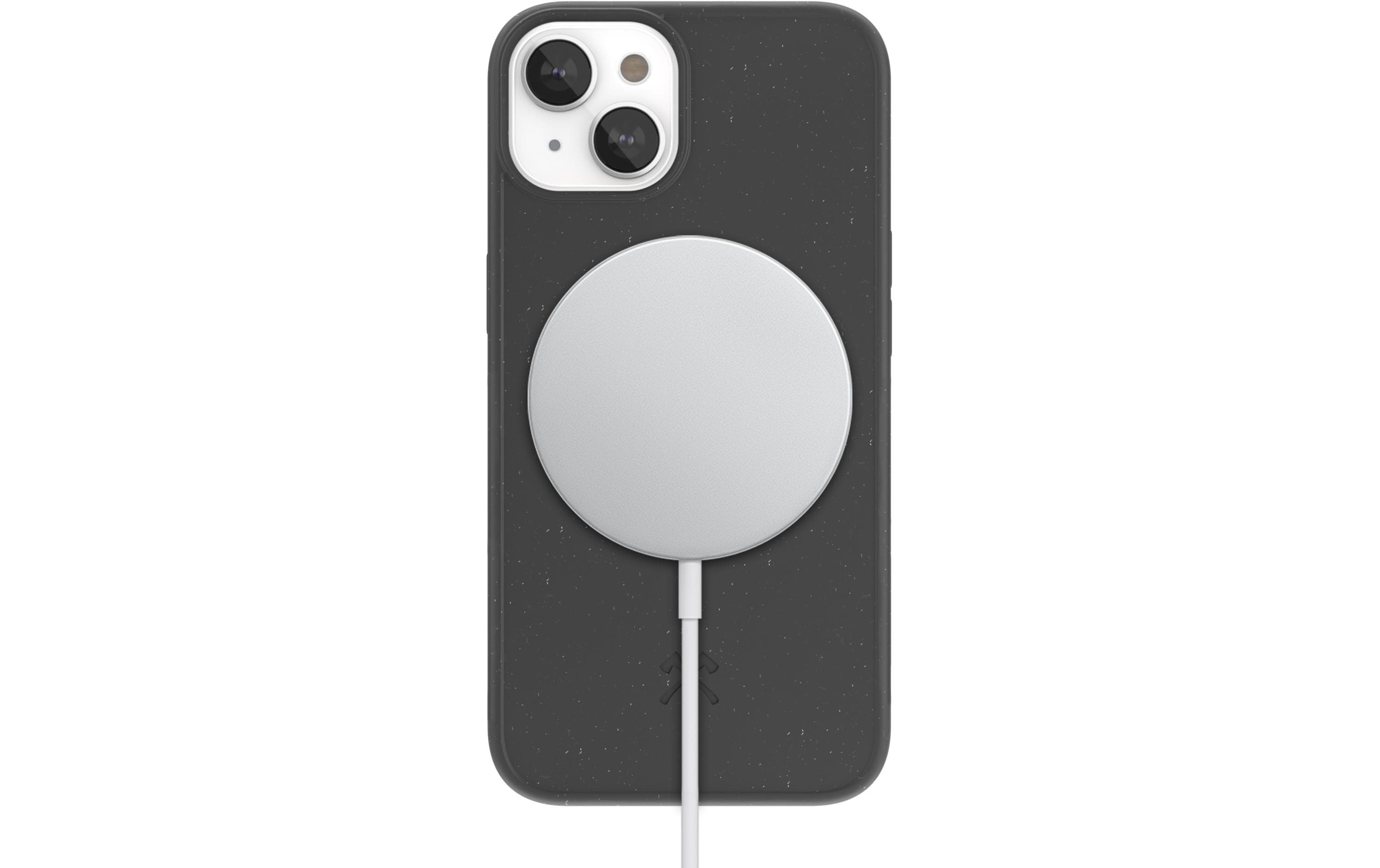 Woodcessories eco670 Handy-Schutzhülle für iPhone 14 MagSafe 6,1" Schwarz