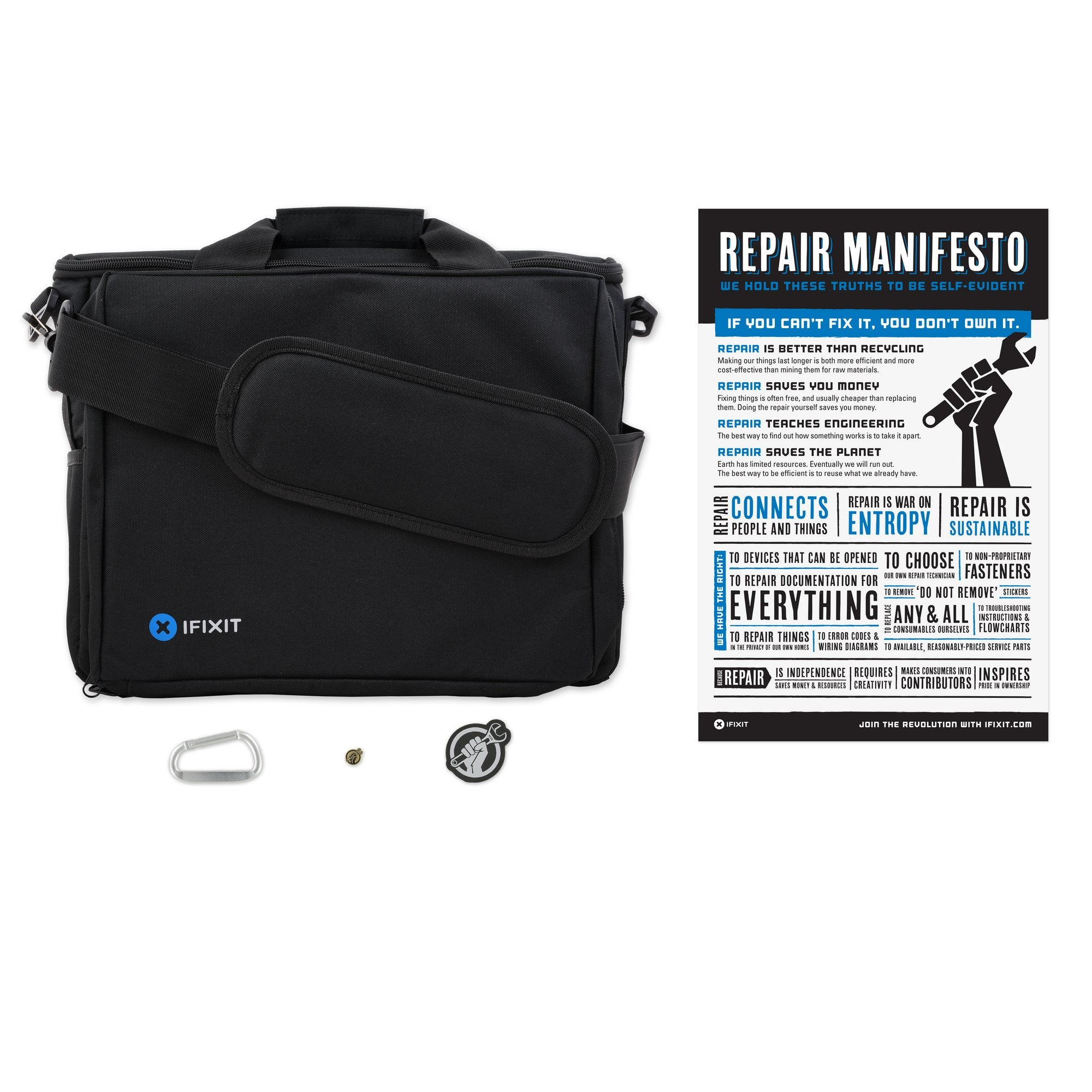 iFixit Pro Tech Movement Tragetasche Schwarz