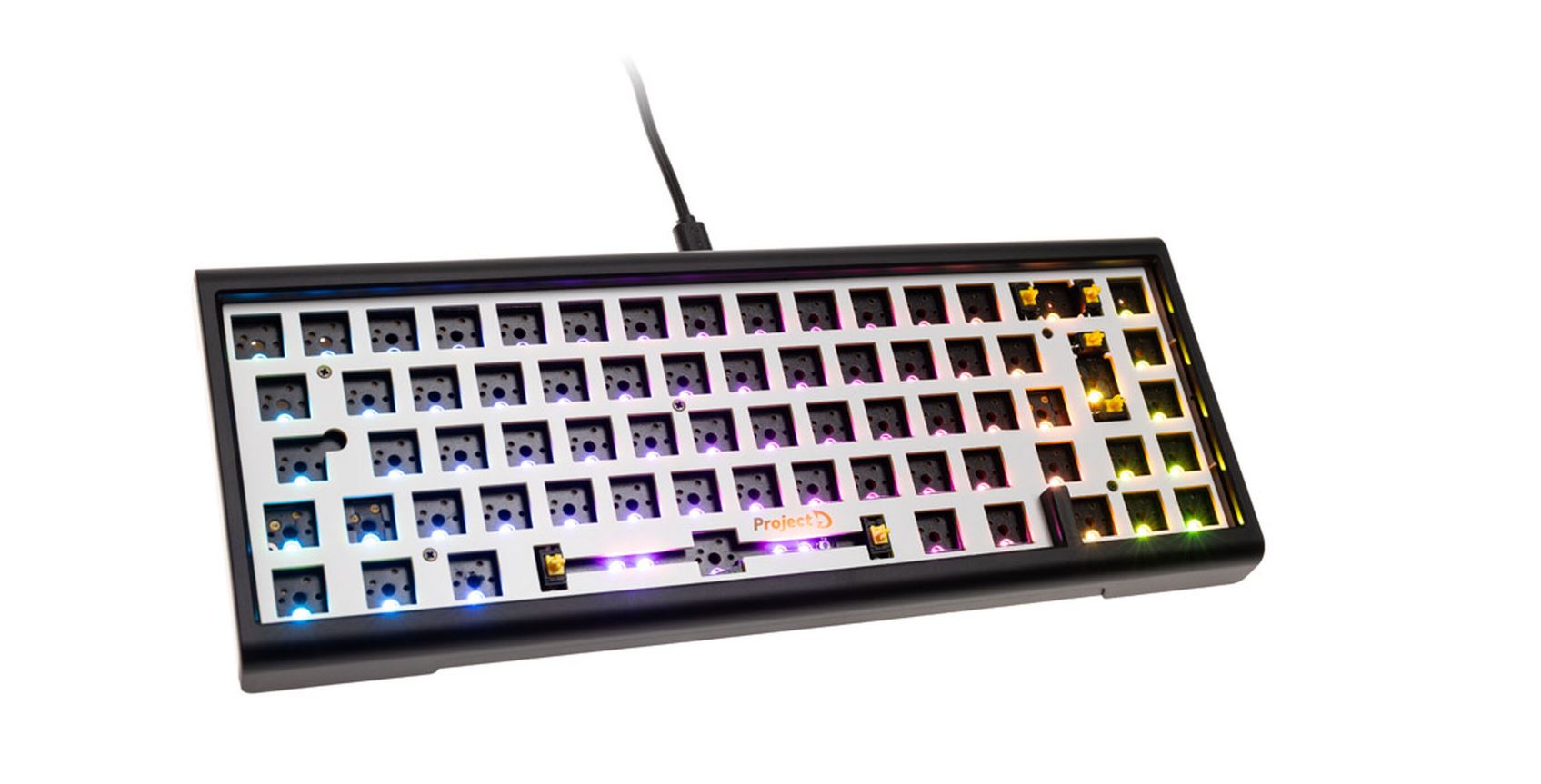 Ducky Tinker 65 Barebone Gaming-Tastatur, RGB - schwarz (ISO-DE) (PKTI2367IST-ISO01)