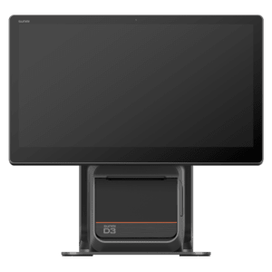 Sunmi D3 80mm, EU, 39,6cm (15,6''), Full HD, KD, USB, BT (BLE), Ethernet, NFC, Android Kassensystem, Bildschirmdiagonale: 39,6 cm (15,6''), Touchscreen, kapazitiv, Multi Touch, 1920x1080 Pixel, Kundendisplay (10 Zoll), integrierter Bondrucker, (80 mm), Anschluß: USB (Typ A, Typ C), Bluetooth (BLE, Klasse 5.4), Ethernet (10/100/1000Mbit), Wi-Fi 6, RJ11, Kassenladenanschluss (RJ11, RJ12), Audio, NFC, Qualcomm Octa Core, 2,2 GHz, RAM: 4GB, Flash: 64 GB, Android (14), inkl.: Netzteil, Netzkabel (EU), Google Mobile Services EDLA (P01310007)