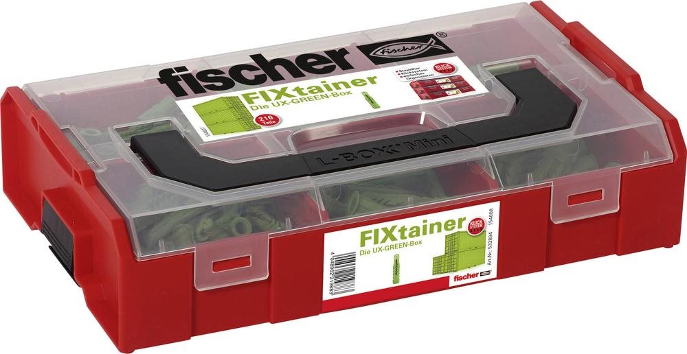 FISCHER 532894 FIXtainer - Die UX-green-Box 210 Teile (532894)