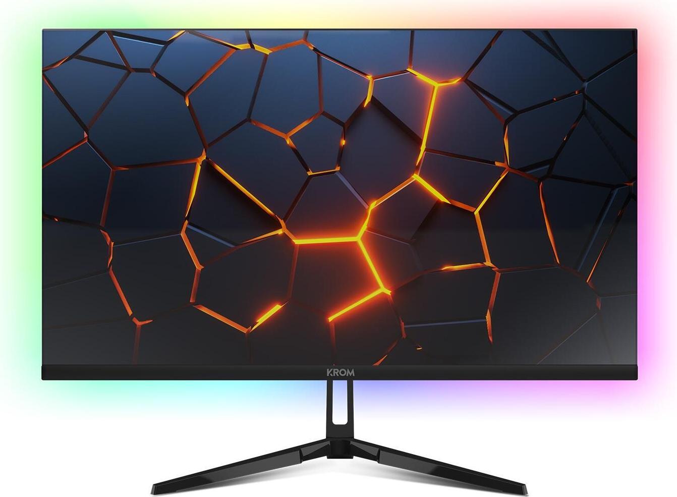 Krom KERTZ Gaming-Monitor 68,6 cm (27") Full HD IPS 200 Hz 1 ms Schwarz