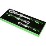 KS TOOLS 512.0103 COMPETITION Teleskop-Ratschen-Satz Steckschlüsselsatz 512 (512.0103)