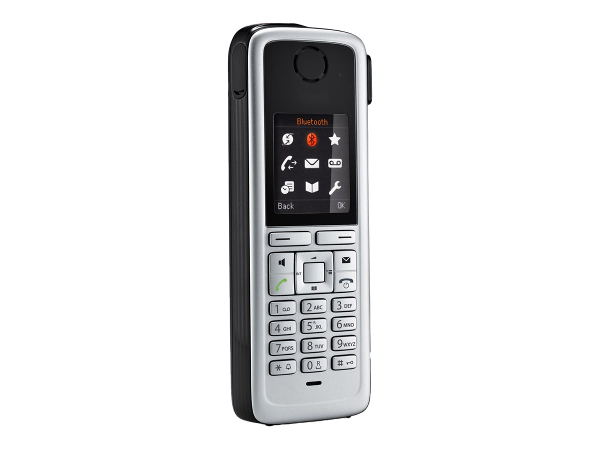 Unify OpenStage M3 Ex Schnurloses Erweiterungshandgerät DECT Bluetooth Schwarz, Silber