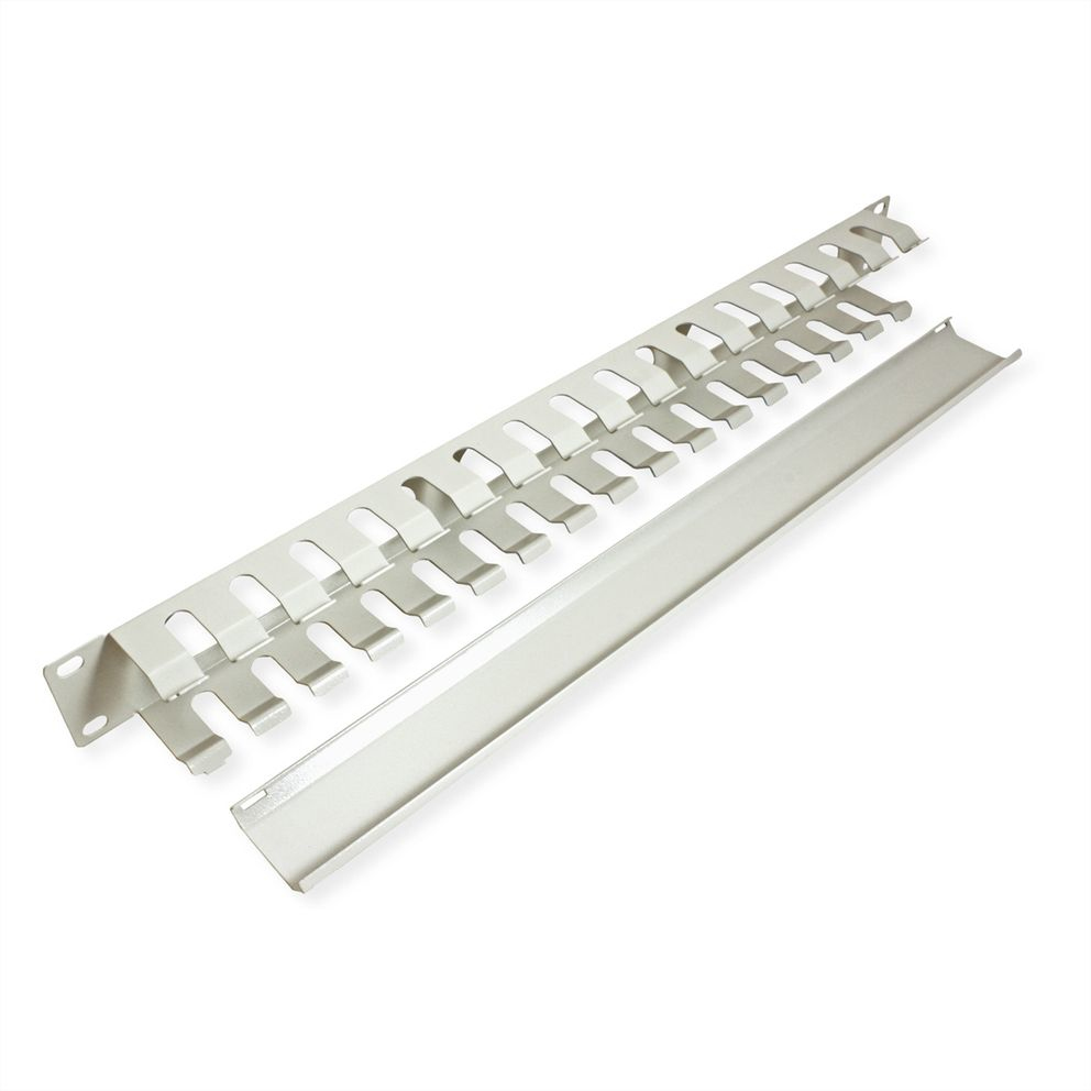 VALUE 26.99.0301 Kabelmanagement 19" 1U Hellgrau