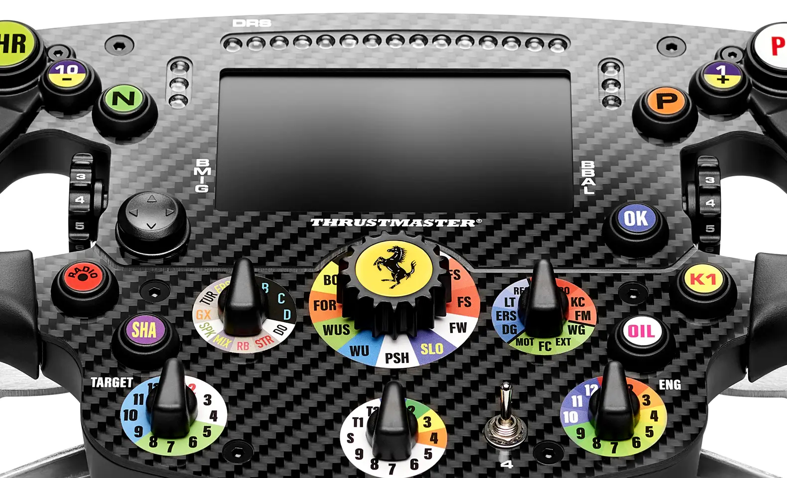 Thrustmaster Formula Wheel Add-On Ferrari SF-25 Edition Lenkrad für PC, PS5, PS4 Schwarz