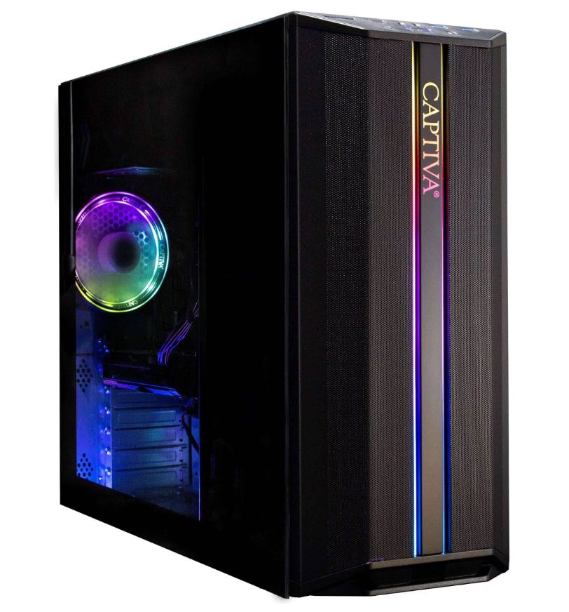 CAPTIVA PC Advanced Gaming R92-739 (Ryzen 5 5500/RTX5060 Ti 8GB GDDR7/SSD 1TB/16GB/WLAN/w/o OS) (92739) (geöffnet)