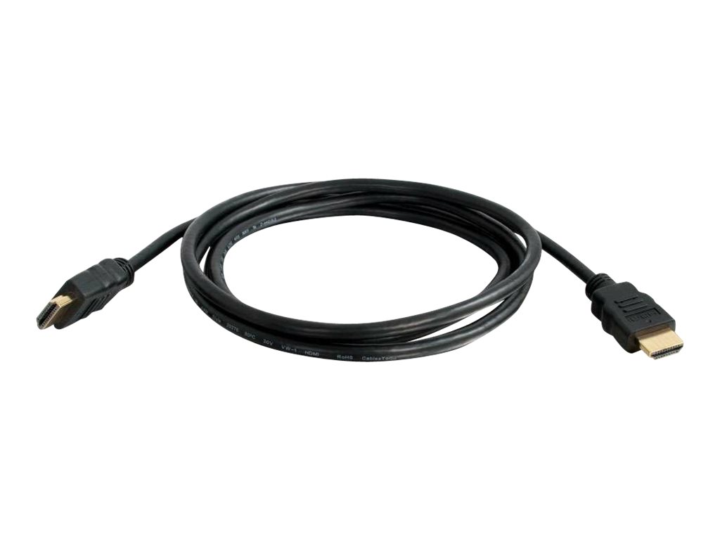 C2G HDMI-Kabel mit Ethernet 1,5 m High Speed Goldbeschichtet Schwarz