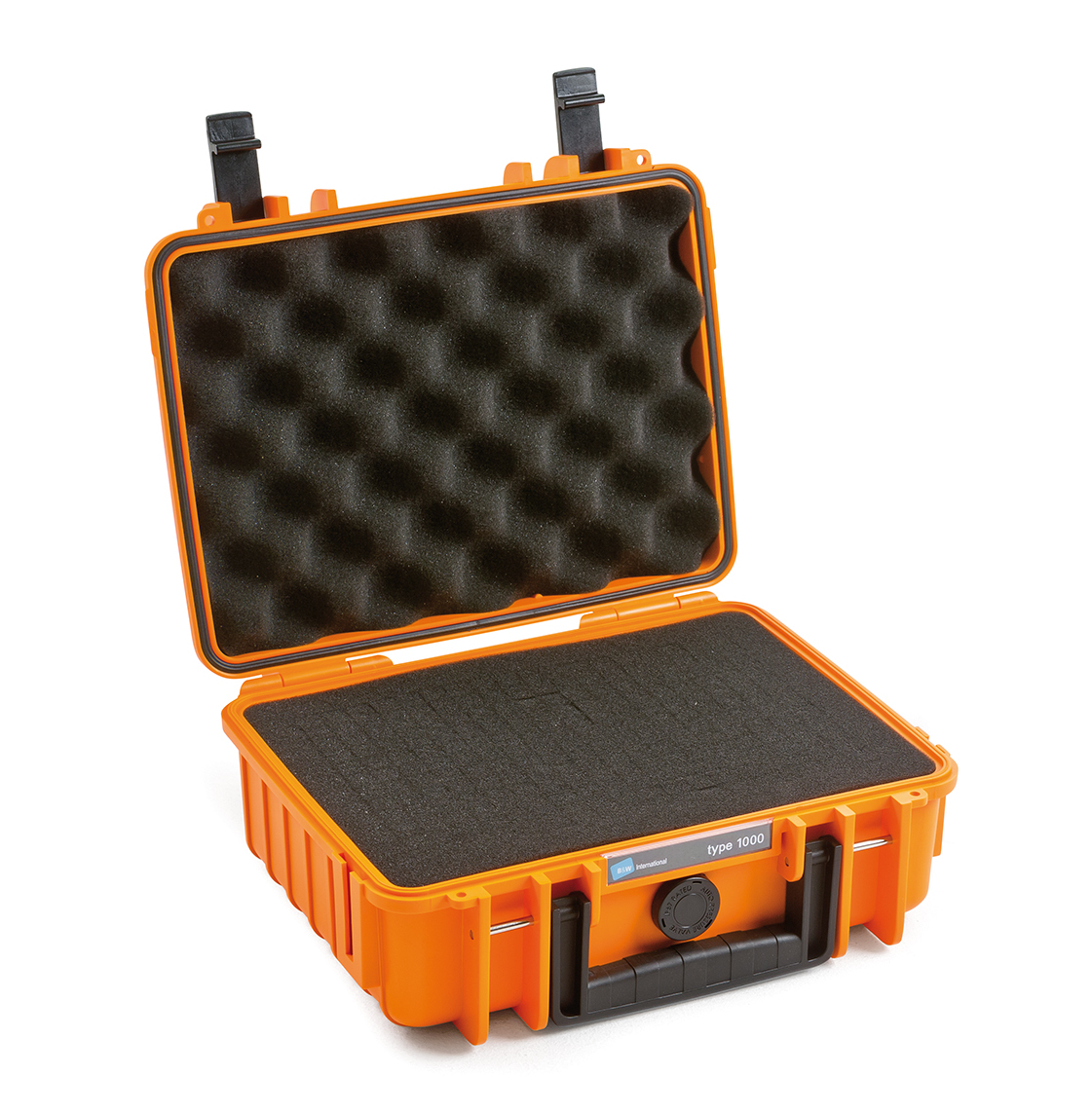 B&W outdoor.case Type 1000 Outdoor-Koffer Polypropylen Staub- und Wasserdicht Orange