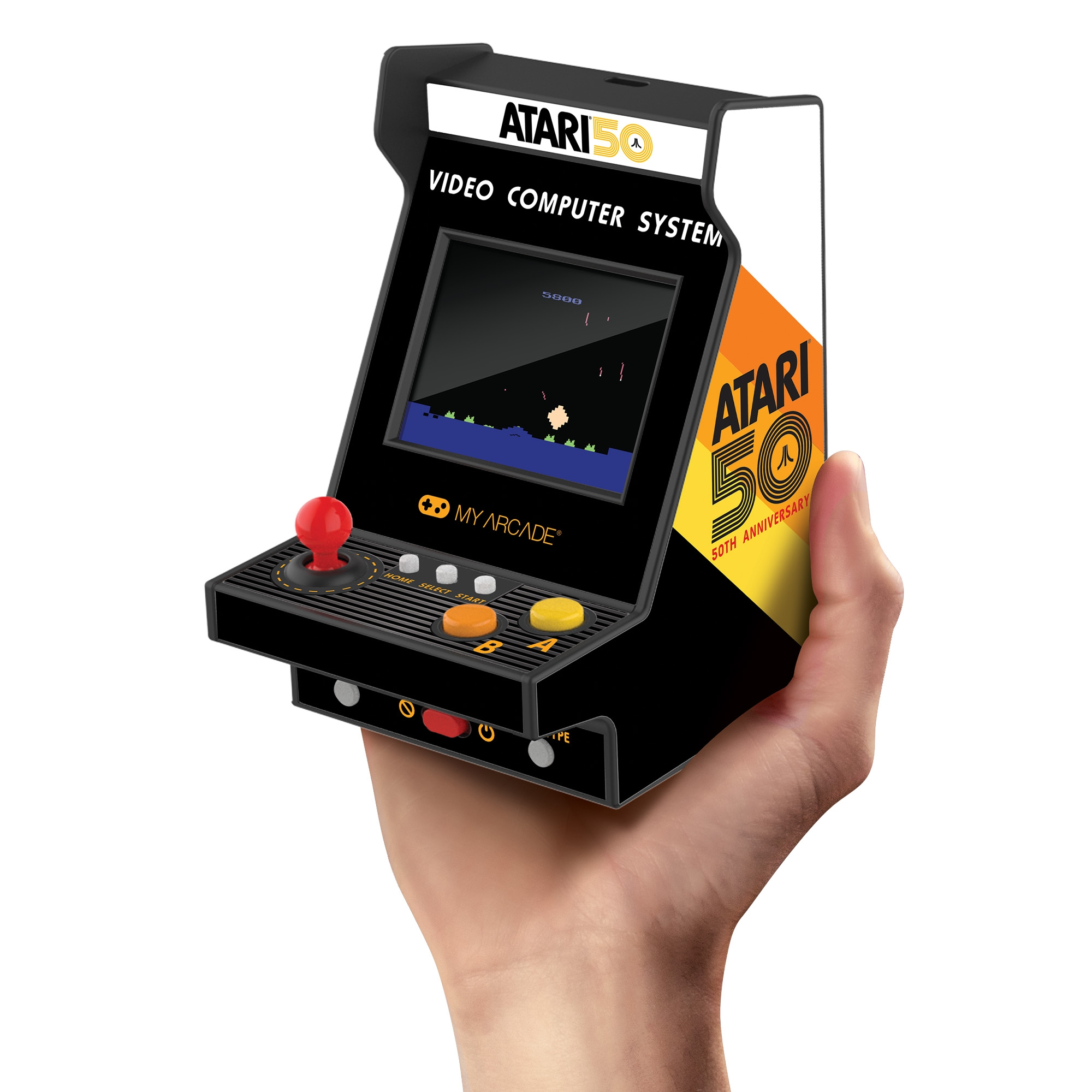 dreamGEAR My Arcade Nano Player Pro Atari 2,4" Tragbare Spielkonsole Mehrfarbig
