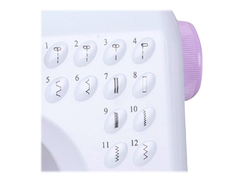 Emerio SEW-121820 Nähmaschine Lila, Weiß