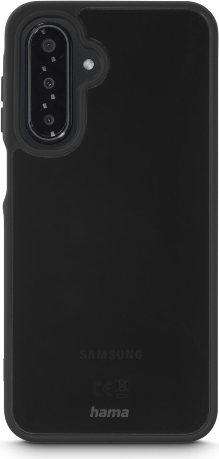 Hama Handyhülle Frame Protect für Samsung Galaxy A17, durchsichtig, Schwarz (00080273)