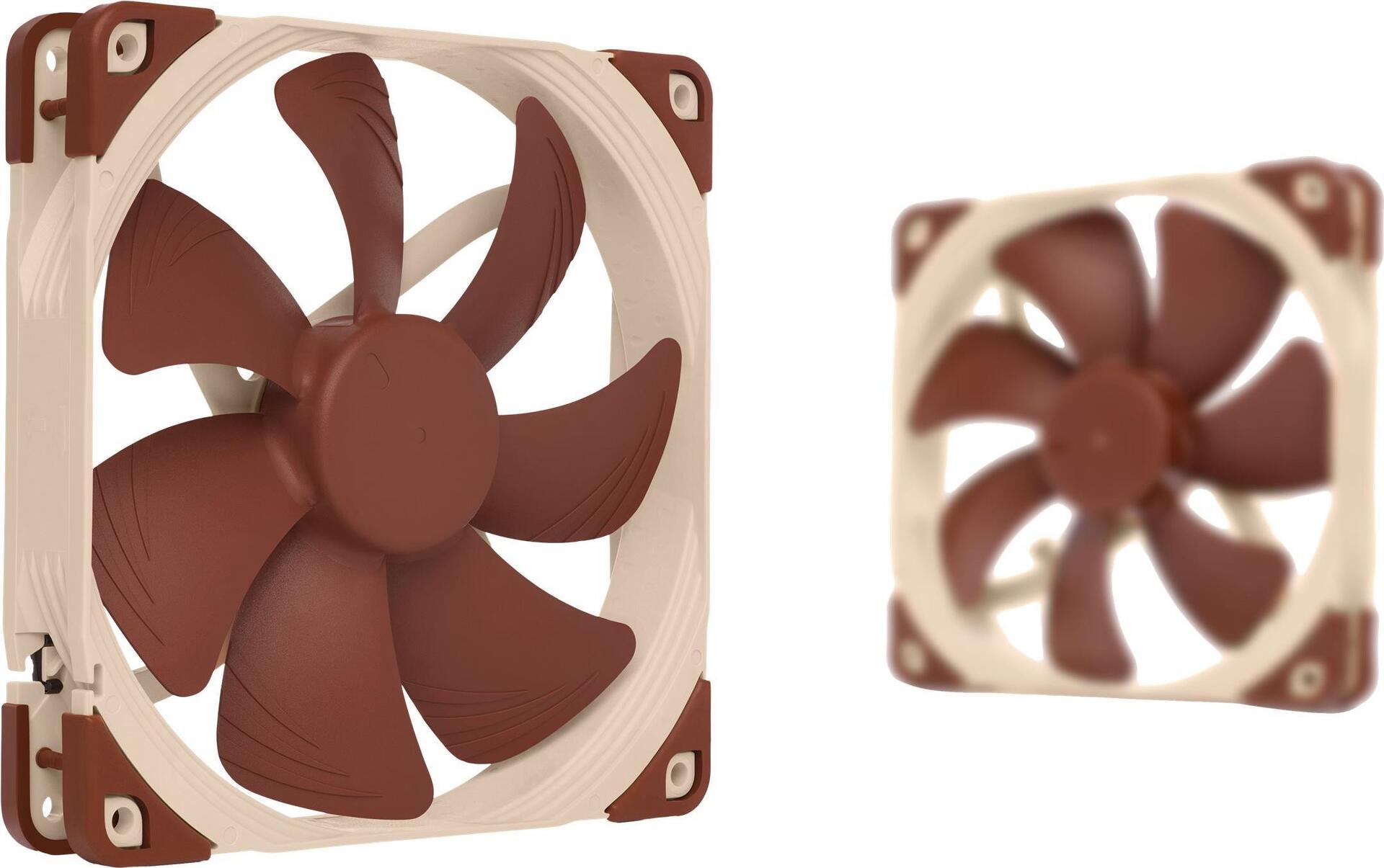 Noctua NF-A14 5V Gehäuselüfter 140 mm Beige, Braun