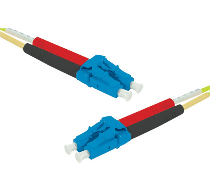 exertis Connect LWL Patchkabel HD OS2 9/125 µm LC/UPC Duplex 15 m Gelb