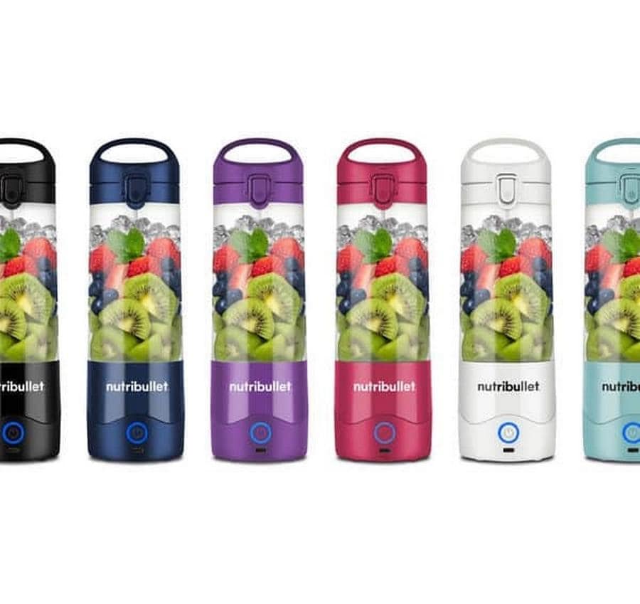 NutriBullet Portable NBP003NBL tragbarer Standmixer 0,475 l Mitternachtsblau