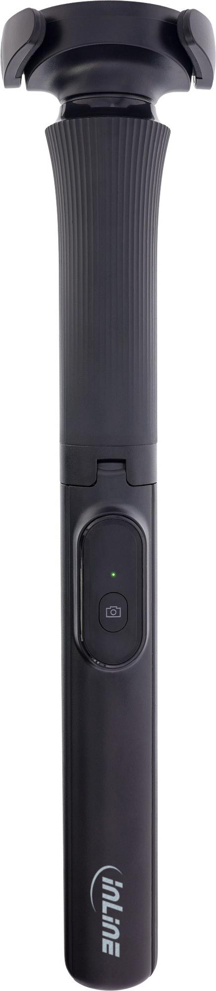 InLine Magnetisches Handy Stativ & Selfie Stick Bluetooth Funkauslöser (48091)