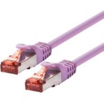 LOGON TCF66F003V Netzwerkkabel Violett 0,3 m Cat6a F/UTP (FTP) (TCF66F003V)