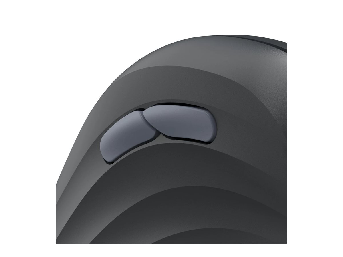Hama EWM-500L Vertikale Funkmaus Ergonomisch für Linkshänder 1.800 dpi Optisch 7 Tasten Schwarz