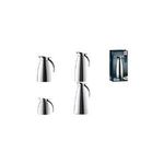 emsa Isolierkanne ELEGANZA, 0,3 Liter, Edelstahl vakuumisolierter Edelstahlkolben, komfortable Einhandbe- - 1 Stück (502663)