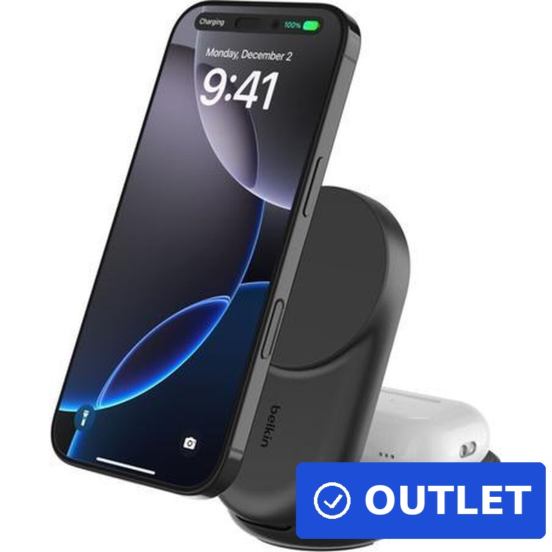 Belkin UltraCharge Kabelloses Ladegerät (WIZ039KQBK)