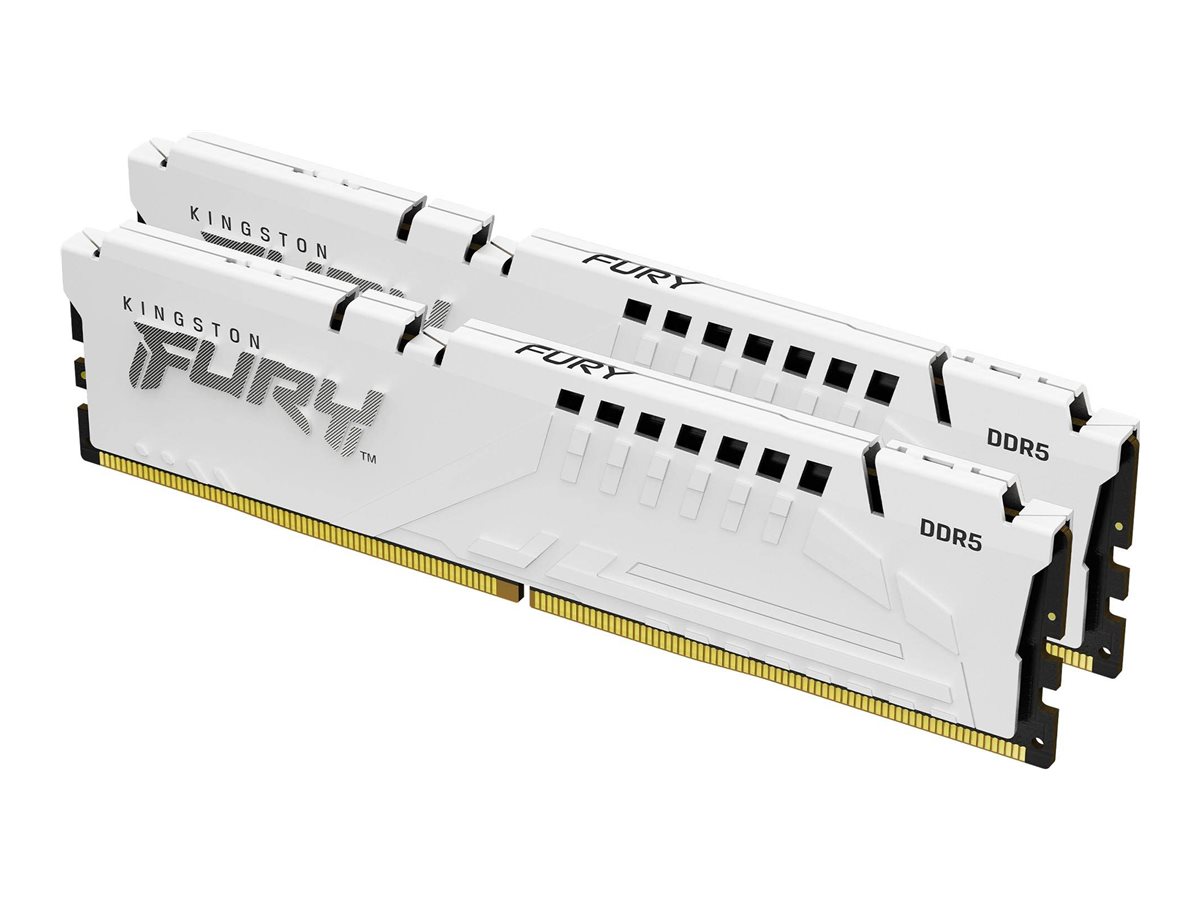 Kingston FURY Beast 32 GB RAM DDR5-6000 CL36 Kit Weiß
