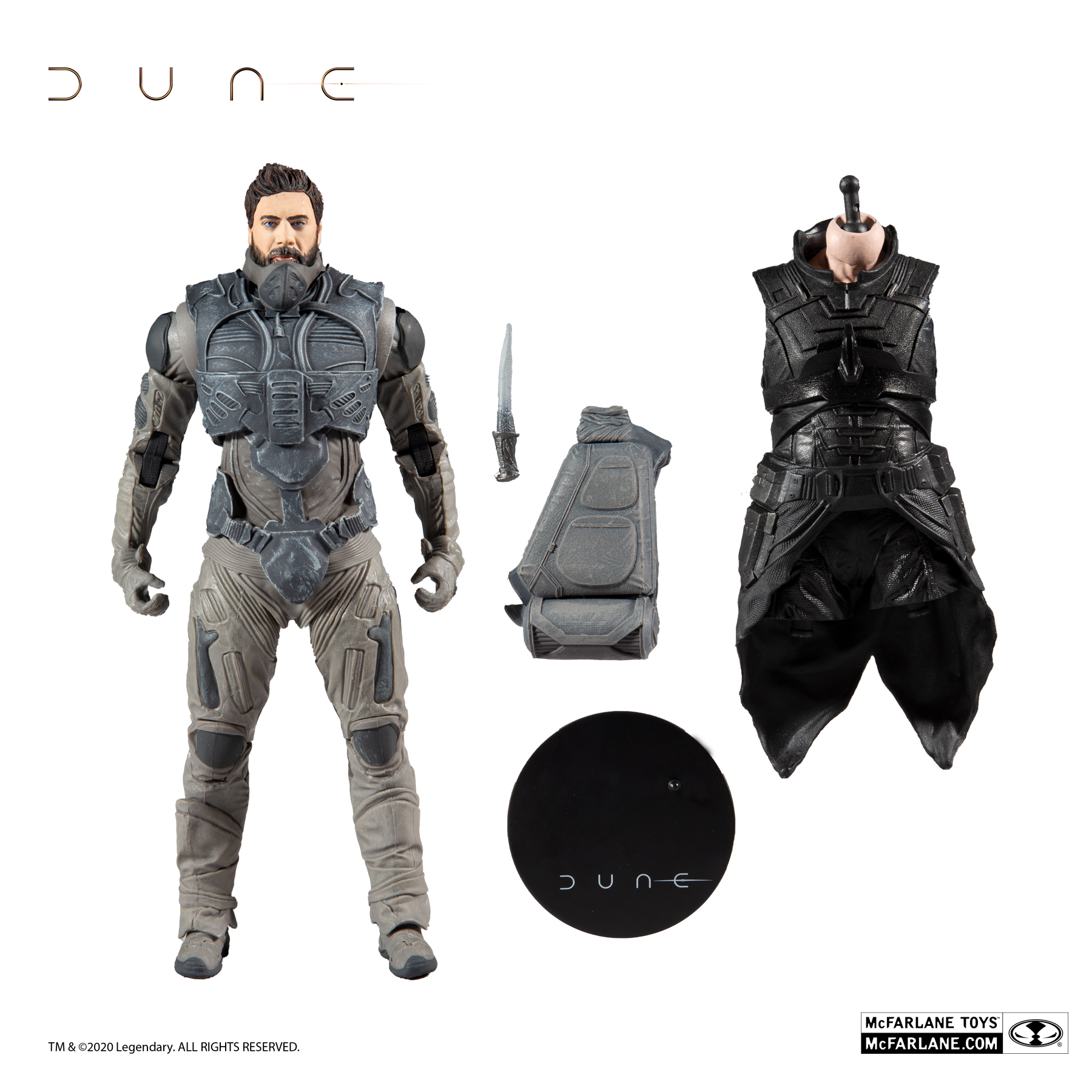 McFarlane DC Multiverse Batman 7" Actionfigur 3 Jokers Grau