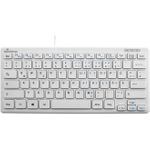 MediaRange MROS113 Tastatur USB QWERTZ Deutsch Weiß (MROS113)