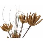 EUROPALMS Artischocken Zweig (EVA), künstlich, beige, 100cm (82532005)