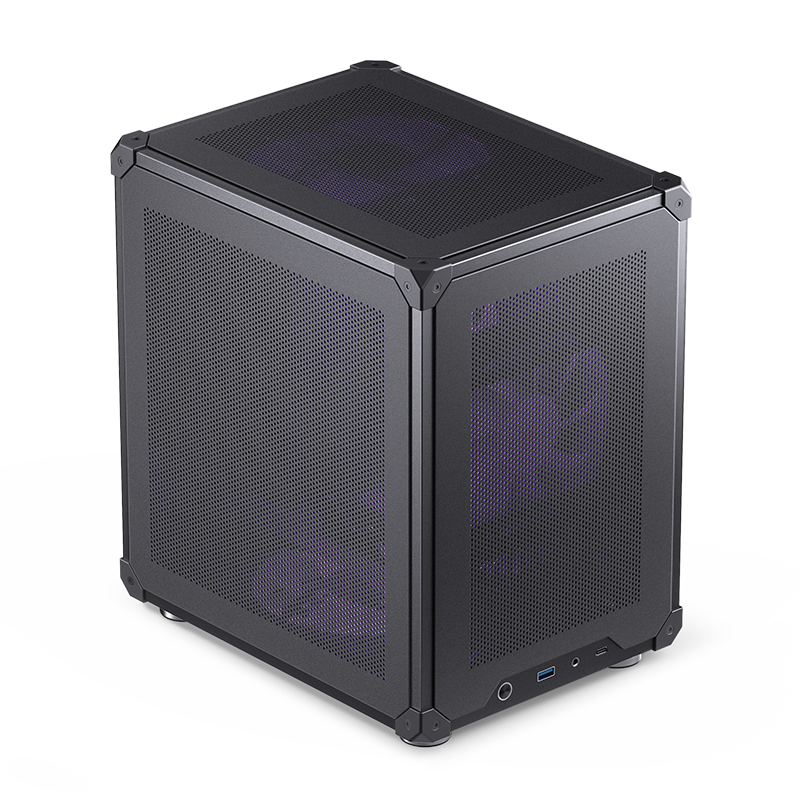 Jonsbo C6 Micro-ATX Tower-Gehäuse Schwarz